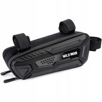 WILDMAN sakwa rowerowa pod ramę na zamek 1L M40 czarna
