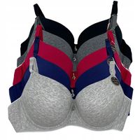 Biustonosze bawełniane sportowe 95C stanik gładkie EMBRA bieliżna