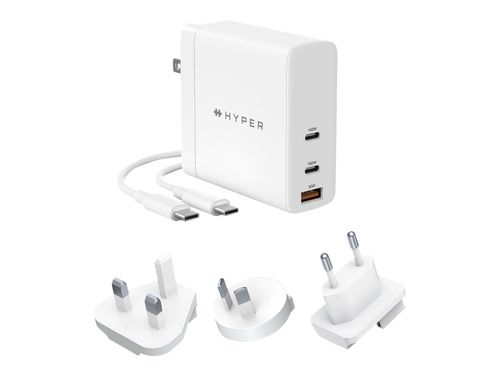 HyperJuice GaN 140W Ładowarka USB-C | Biała na Arena.pl