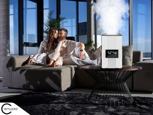 Nawilżacz powietrza AUTOMATYCZNY AROMATERAPIA 5w1 LCD +3 OLEJKI FILTR PILOT na Arena.pl