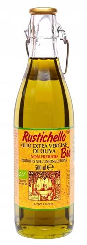 OLIWA Z OLIWEK EXTRA VIRGIN NIEFILTROWANA BIO 500ml RUSTICHELLO na Arena.pl