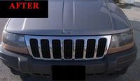 99-04 JEEP GRAND CHEROKEE - LIstwy chrom grill chromowan