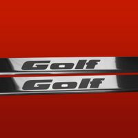 Listwa progowa VOLKSWAGEN GOLF MK2 Stal nierdzewna 304 połysk 2szt