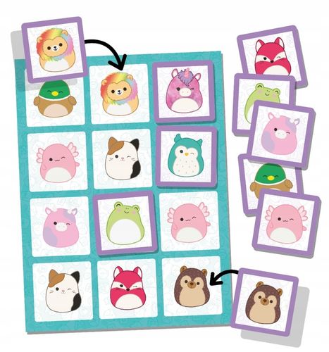 John Adams SQUISHMALLOWS Flipolo gra karciana na Arena.pl