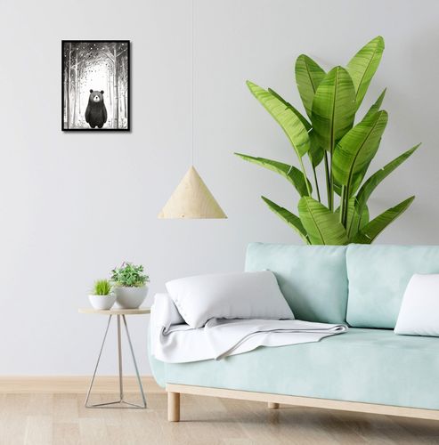 Plakat 30x40cm Ciekawski Miś na Arena.pl