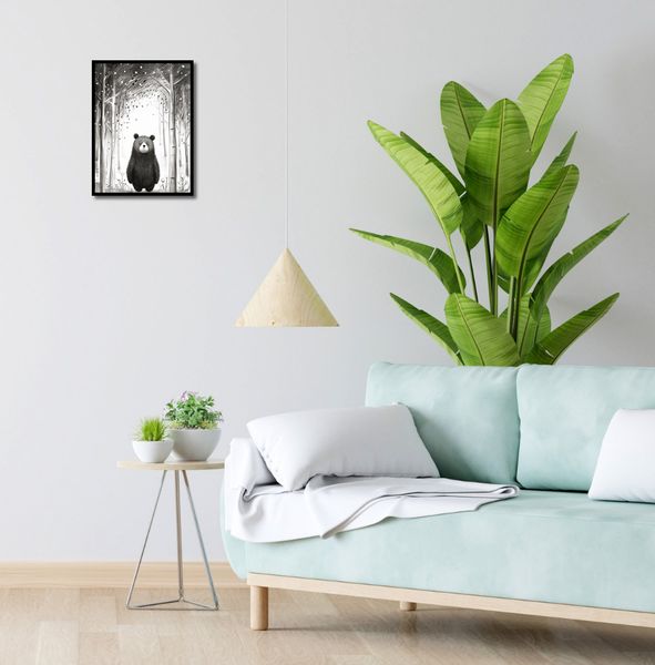 Plakat 30x40cm Ciekawski Miś zdjęcie 4