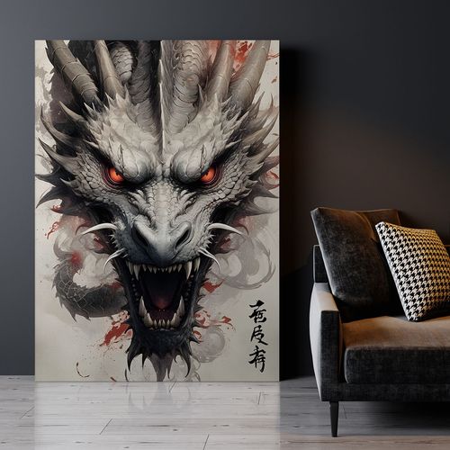 Obraz na płótnie smok smoki 50x70 cm na Arena.pl