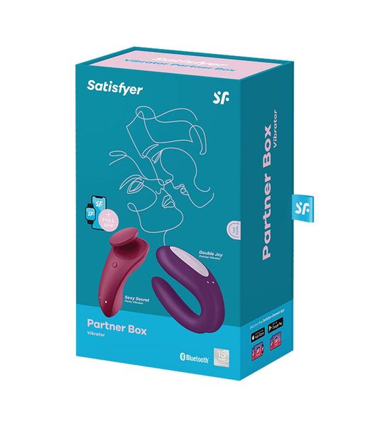 Wibrator-Partner Box 1 (Double Joy + Sexy Secret) zdjęcie 1