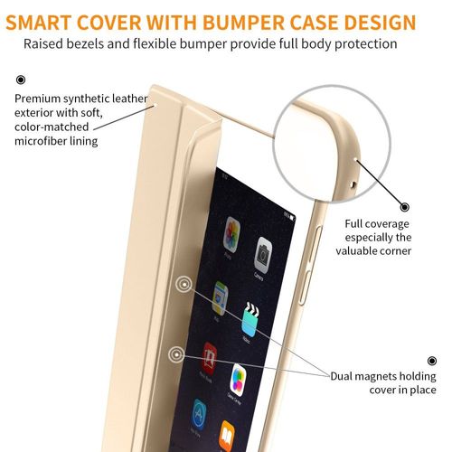 TECH-PROTECT SMARTCASE IPAD 9.7 2017/2018 GOLD na Arena.pl