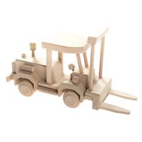 Drewniana zabawka skarbonka John Paddle - Wózek Widłowy Uniwersalny