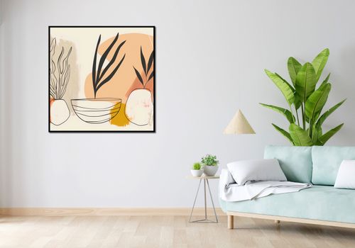 Plakat 100x100cm Szkice Botaniczne na Arena.pl