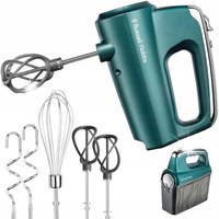 Mikser ręczny Russell Hobbs Swirl Turquoise 25891-56 5 prędkości + turbo