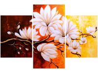90X60CM OBRAZ MAGNOLIE PEŁNI