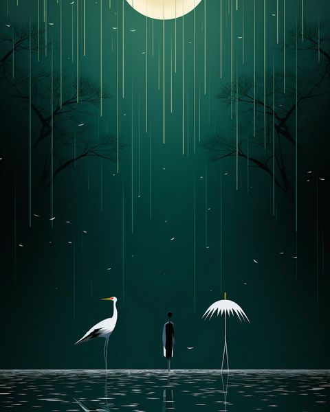 Plakat 40x50cm Nocne Marzenia zdjęcie 1