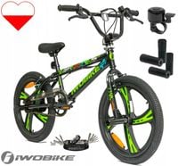 Rower Męski Damski BMX 20" Rotor 360 Pegi IWOBIKE Felgi Młodzieżowy