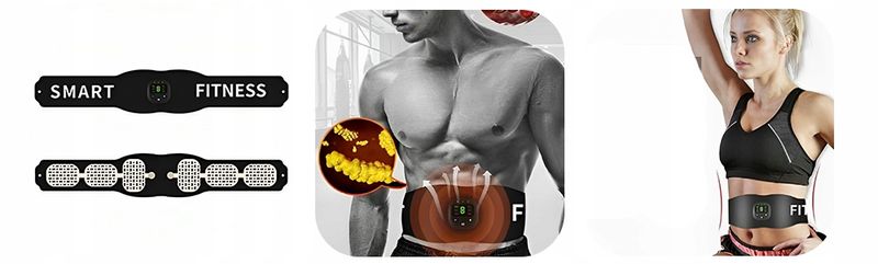 Pas Redukujący Tkankę Tłuszczową I Celluit Pas Wyszczuplający Redukcja Ems zdjęcie 7