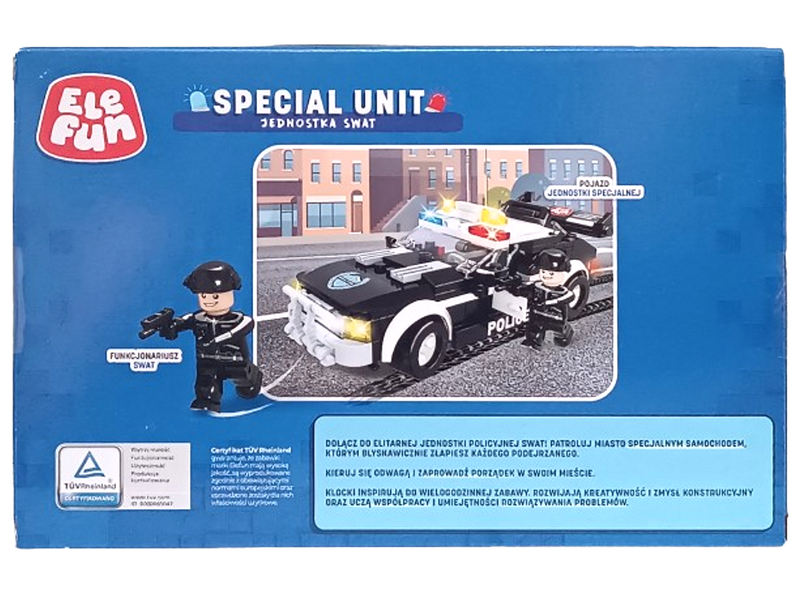 Klocki Elefun Special Unit - Jednostka SWAT C0542A zdjęcie 4