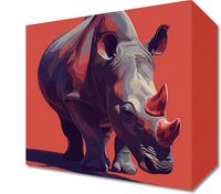 Obraz 20x20cm Marszujący Gigant