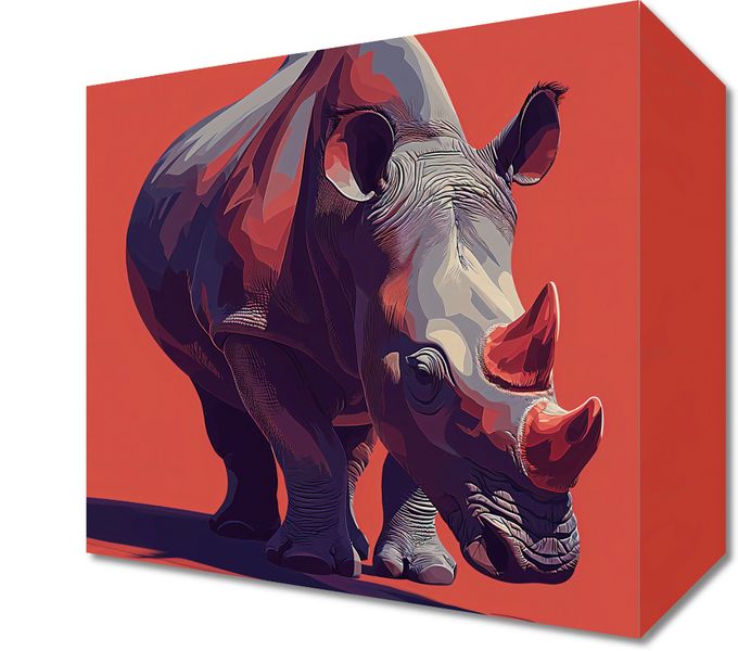 Obraz 20x20cm Marszujący Gigant zdjęcie 1