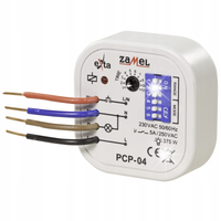 ZAMEL PRZEKAŹNIK CZASOWY MODUŁOWY 230V AC PCP-04