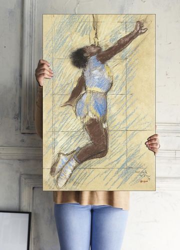 Miss Lala at the Fernando Circus, Edgar Degas - plakat 21x29,7 cm na Arena.pl