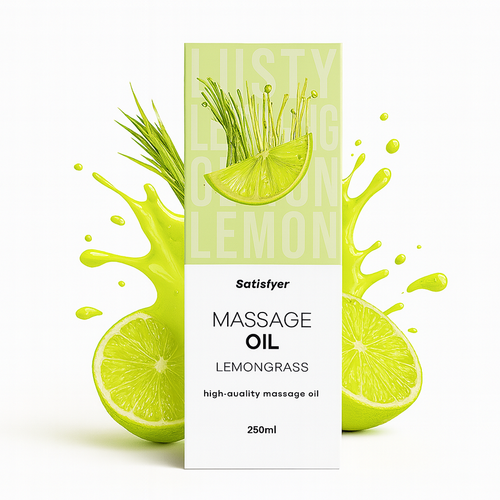 Olejek Do Masażu O Zapachu Trawy Cytrynowej Satisfyer Lemongrass 250 Ml na Arena.pl