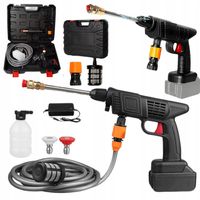 BEZPRZEWODOWA MYJKA CIŚNIENIOWA AKUMULATOROWA OGRODOWA DO MYCIA POMPA