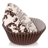 60x Foremki Papilotki Papierowe na Muffinki Babeczki do Pieczenia 6,5 cm