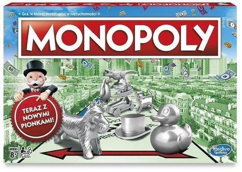 HASBRO GRA MONOPOLY Standard NOWE PIONKI na Arena.pl