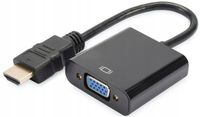 Adapter audio-video DIGITUS HDMI typ A do VGA, FHD, 3.5mm MiniJack