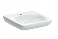 Umywalka Ścienna kwadratowa Geberit Selnova Comfort 55 cm biały