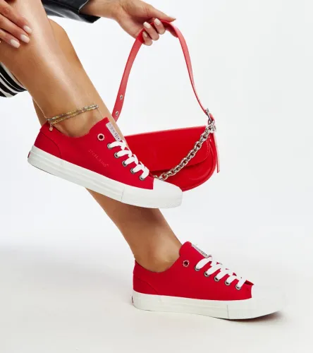 Czerwone damskie trampki CROSS JEANS 36 na Arena.pl