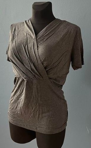 Topik Ciążowy Sosolism, Idealny do Karmienia, Ciemno-Szary, Rozmiar L na Arena.pl