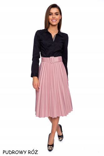 802___SPÓDNICA PLISOWANA PASEK GUMKA na Arena.pl