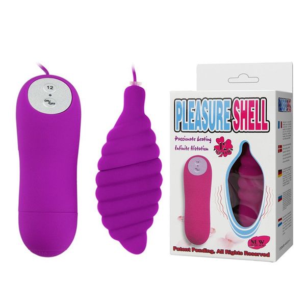 Jajko Wibrujące Na Pilota Pleasure Shell zdjęcie 1