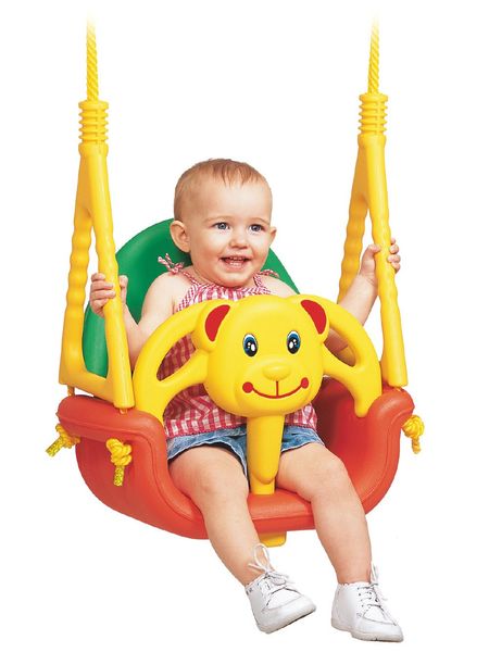 Huśtawka bezpieczna 3w1 Miś 424 zdjęcie 6