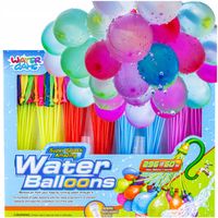 Balonowe BOMBY WODNE 296 szt BALONY na wodę AUTOMAT + GWINTY Śmigus Dyngus