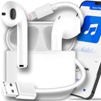 SŁUCHAWKI BEZPRZEWODOWE BLUETOOTH MIKROFON DOUSZNE SPORTOWE PRO + POWERBANK