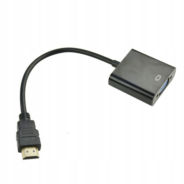 Konwerter z HDMI Interlook H-V1B-20 czarny zdjęcie 9