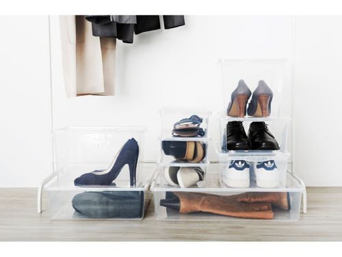 Pojemnik na obuwie 4l pudełko pokrywa organizer na Arena.pl