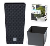 Doniczka DRTS325 + wkład i nawadniacz Donica Ratan