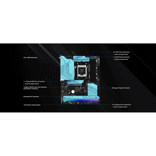 Płyta główna ASRock B850 Pro RS WiFi AMD B850 LGA 1151 AMD AM5 na Arena.pl