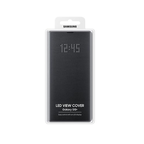 Samsung etui LED View Cover do S10 Plus czarne na Arena.pl