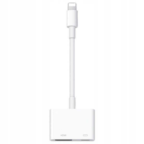 CO2 PRZEJŚCIÓWKA ADAPTER HDMI KABEL DO LIGHTNING IPHONE IPAD IPOD FULL HD 6 zdjęcie 2