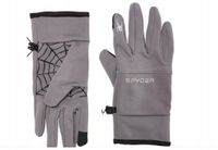 Rękawiczki Spyder damskie z wkładką, kompatybilne z ekranami dotykowymi, M