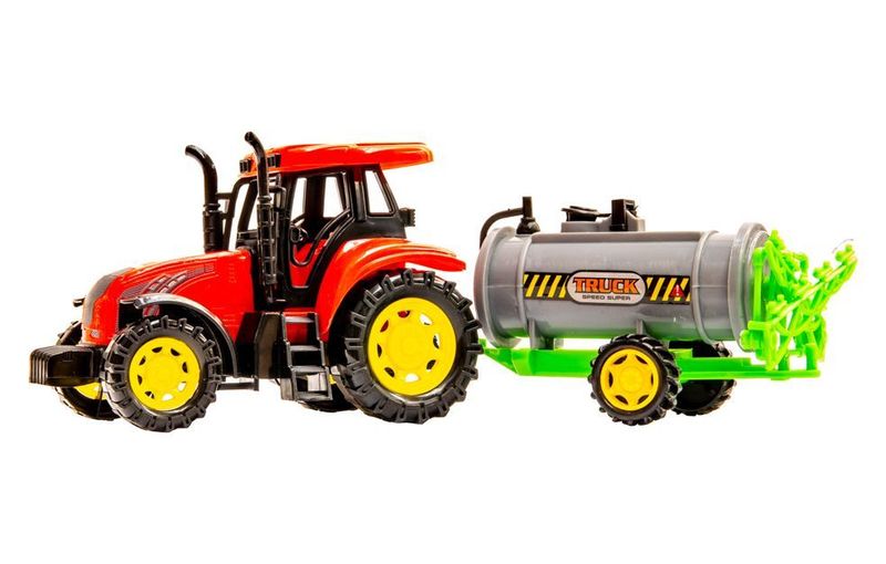 Traktor z cysterną do oprysków zdjęcie 1