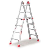 drabina teles t5s aluminiowa teleskopowa 2x10 nito. - dr tel t5s