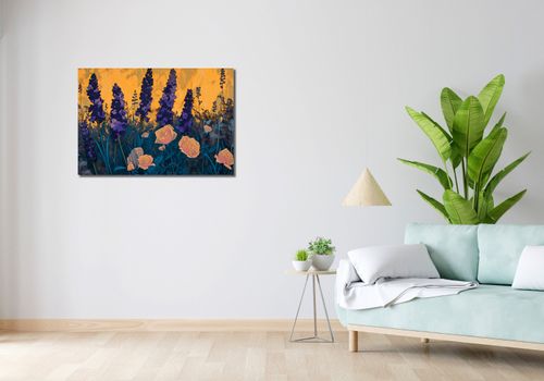 Obraz 90x60cm Złoty Ogród na Arena.pl