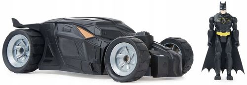 ZESTAW BATMAN BATMOBILE ZDALNIE STEROWANY + FIGURKA POJAZD AUTO RC PILOT na Arena.pl