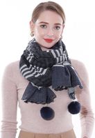 SWAT PANY Damski Szal Pashmina, Suknia Wieczorowa - Granatowy